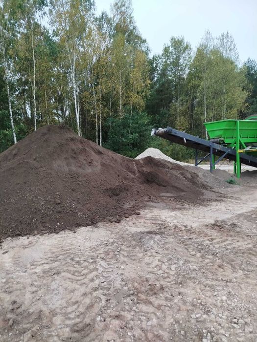 Ziemia Piasek Kruszywa Siana Czarnoziem Humus Ogrodowa TRANSPORT