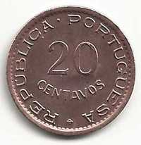 20 Centavos de 1948, Republica Portuguesa, Angola