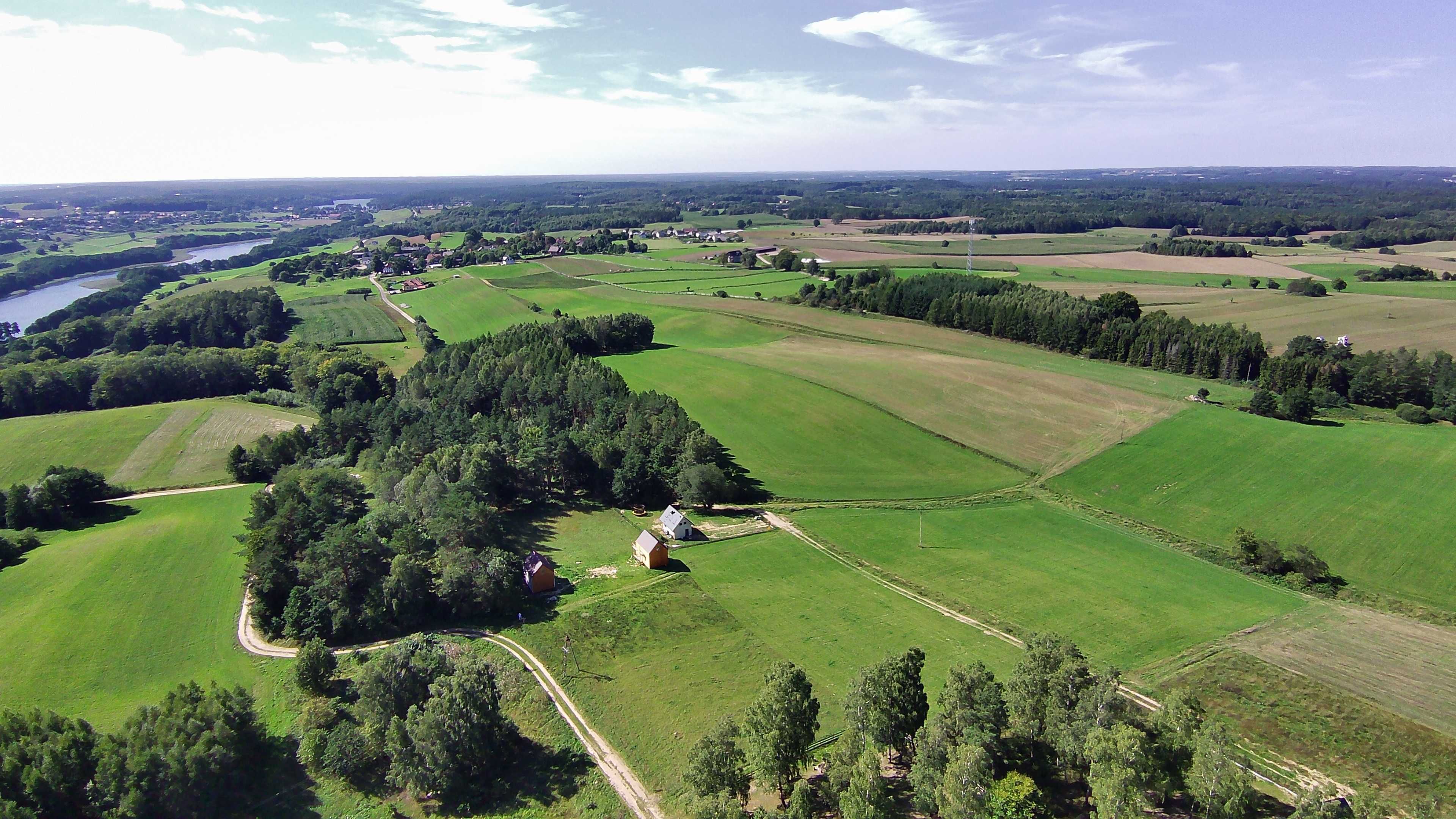 działka budowlana nad jeziorem Patulskim
