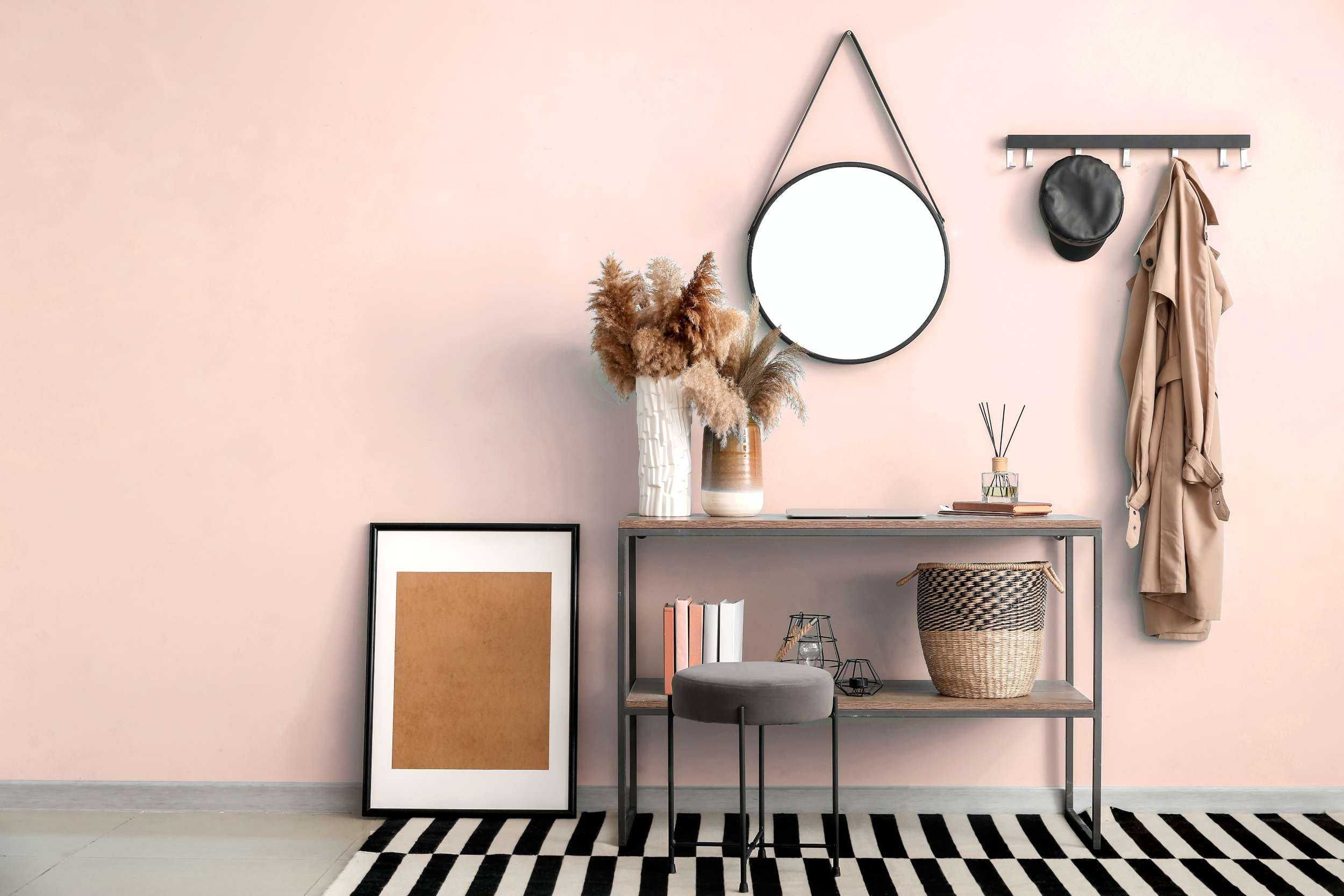 Okrągłe lustro wiszące loft Mirage 50 cm do łazienki ścienne