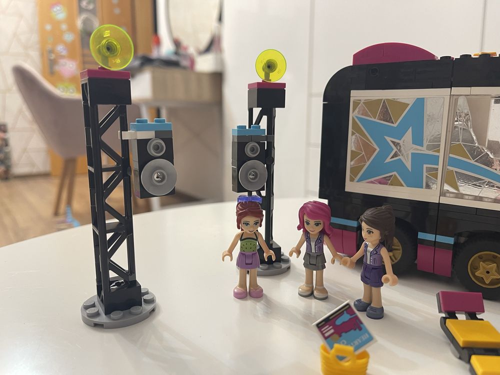 Lego friends autokar gwiazdy