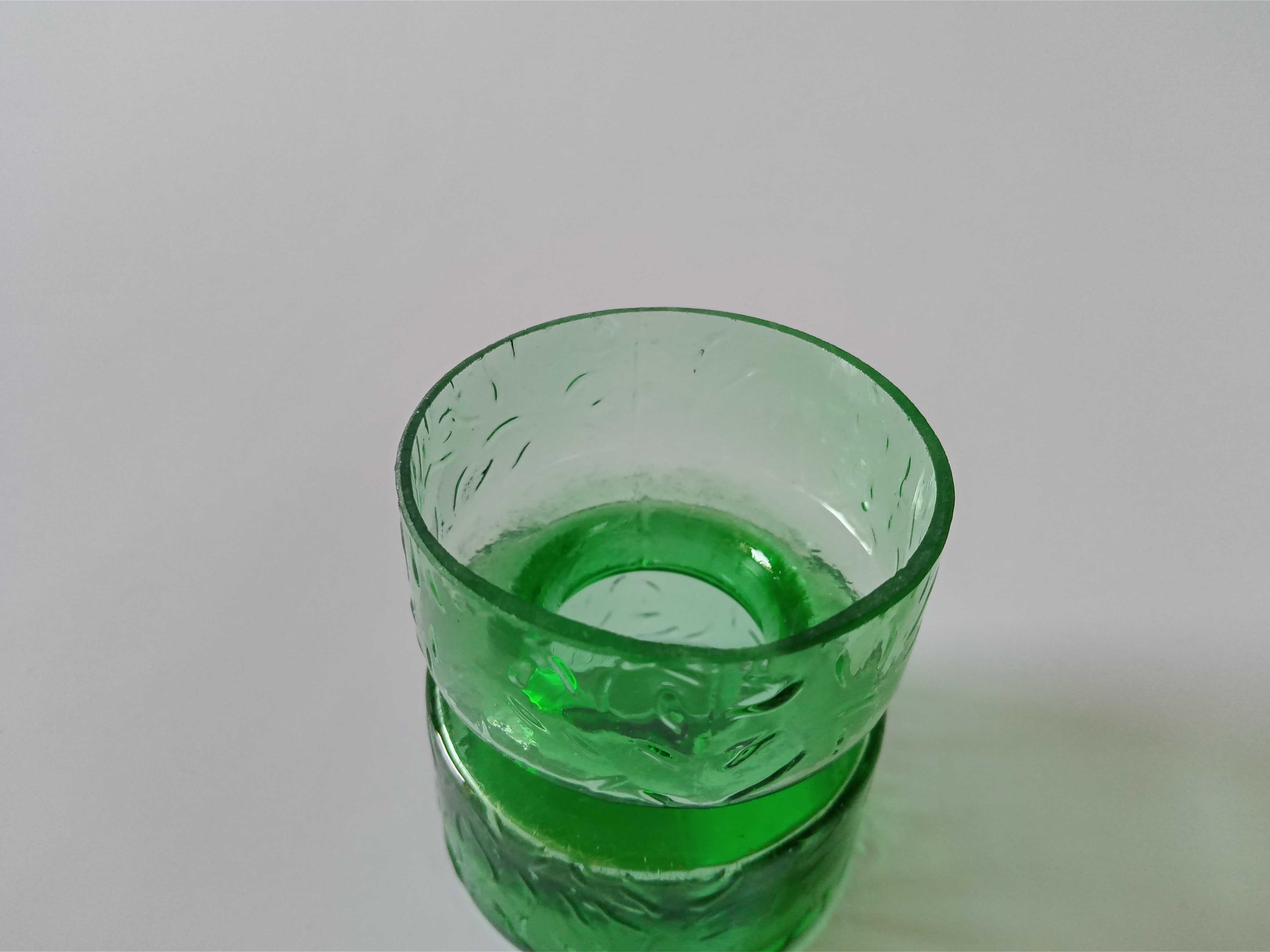 Helena Tynell zielony mały szklany świecznik nr. 1