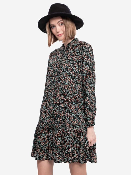 SUPERDRY Sukienka Mini Koszulowa Damska E 40 Oryginalna Wiskoza Super