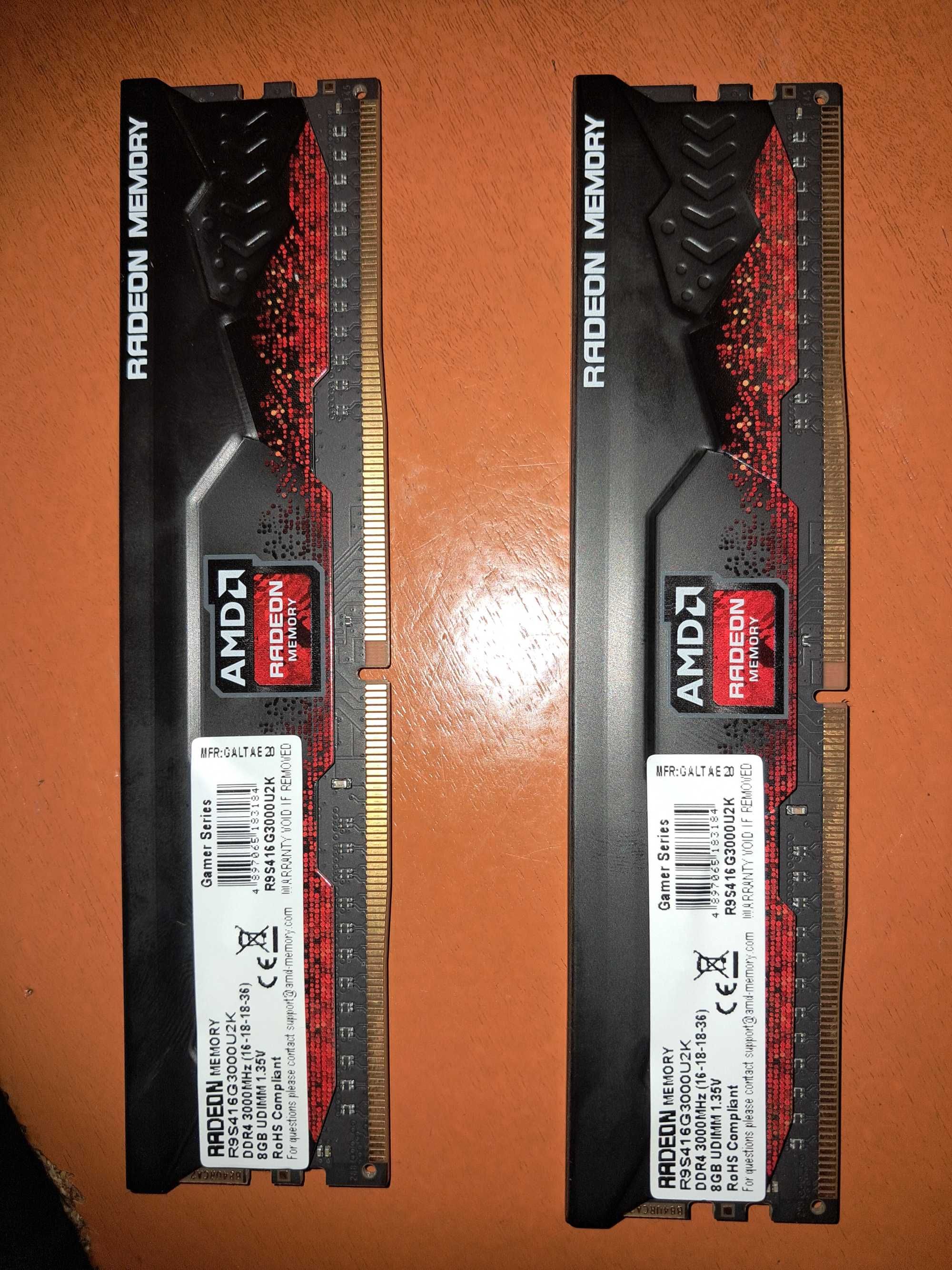 ОЗУ модуль памяті 2х8=16Gb DDR4 такт.частота 3000MHz тайм.16-18-18-36