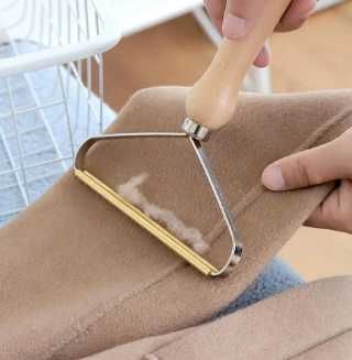 Ручная щетка для удаления шерсти, катышек с тканиLint Remover