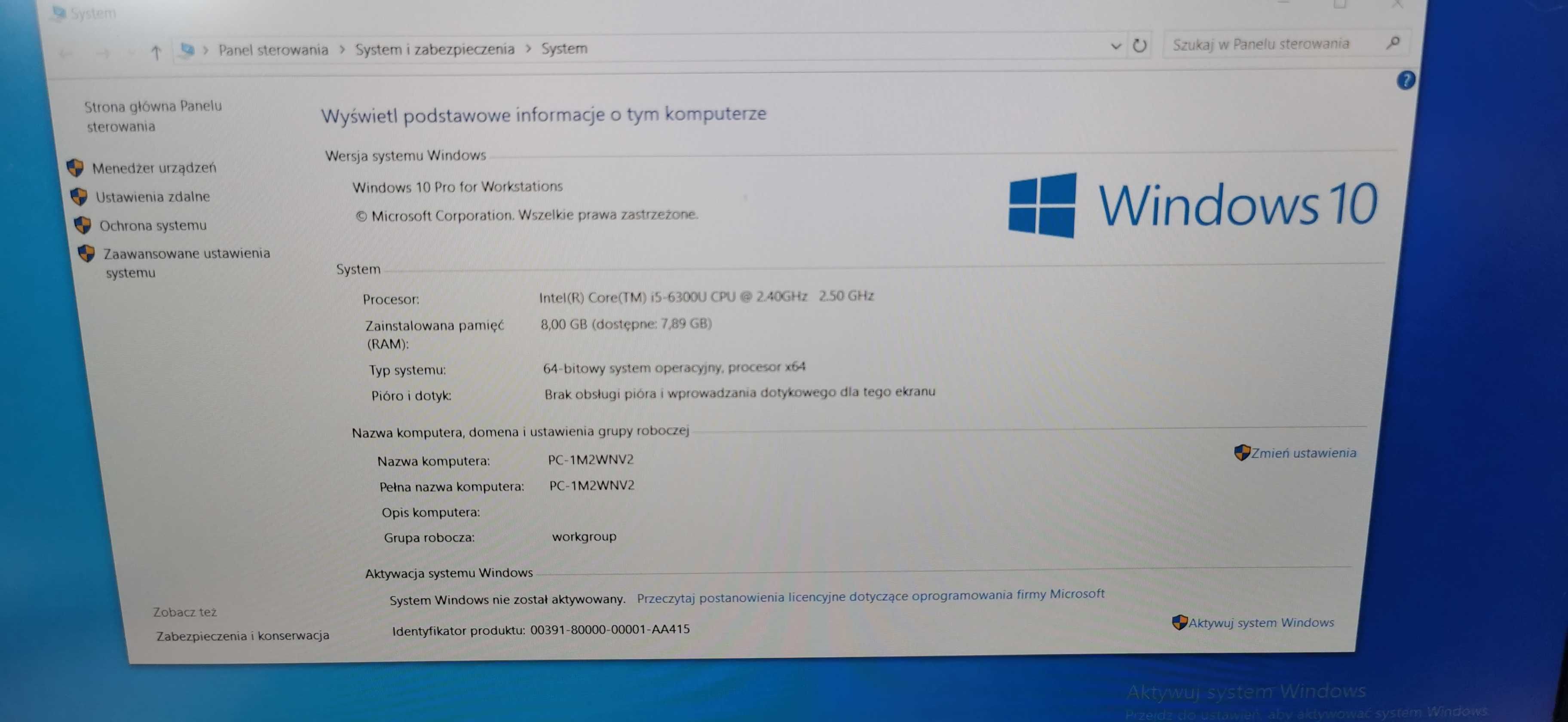 Dell Latitude E5470 i5-6300u\14" FHD\8GB\256GB\W10 Pro #00
