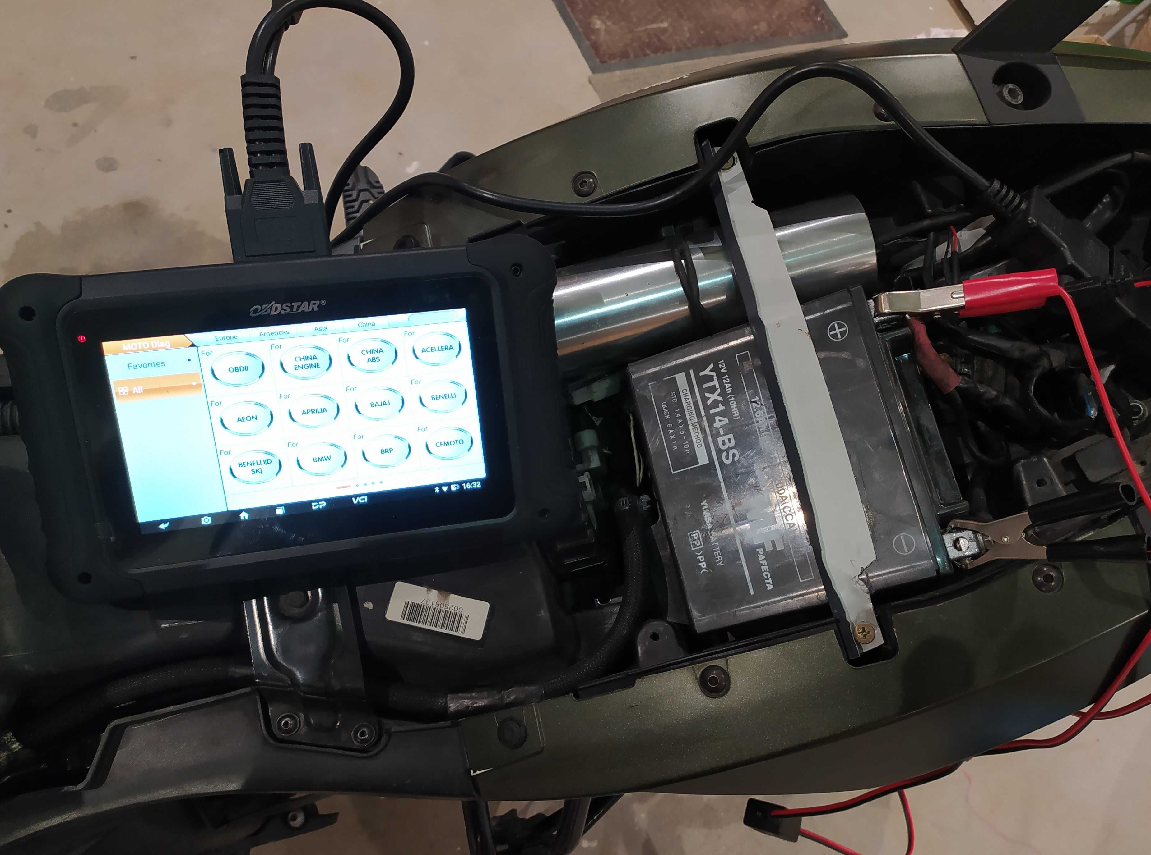 Diagnostyka motocyklowa skaner Obdstar Ancel Texa