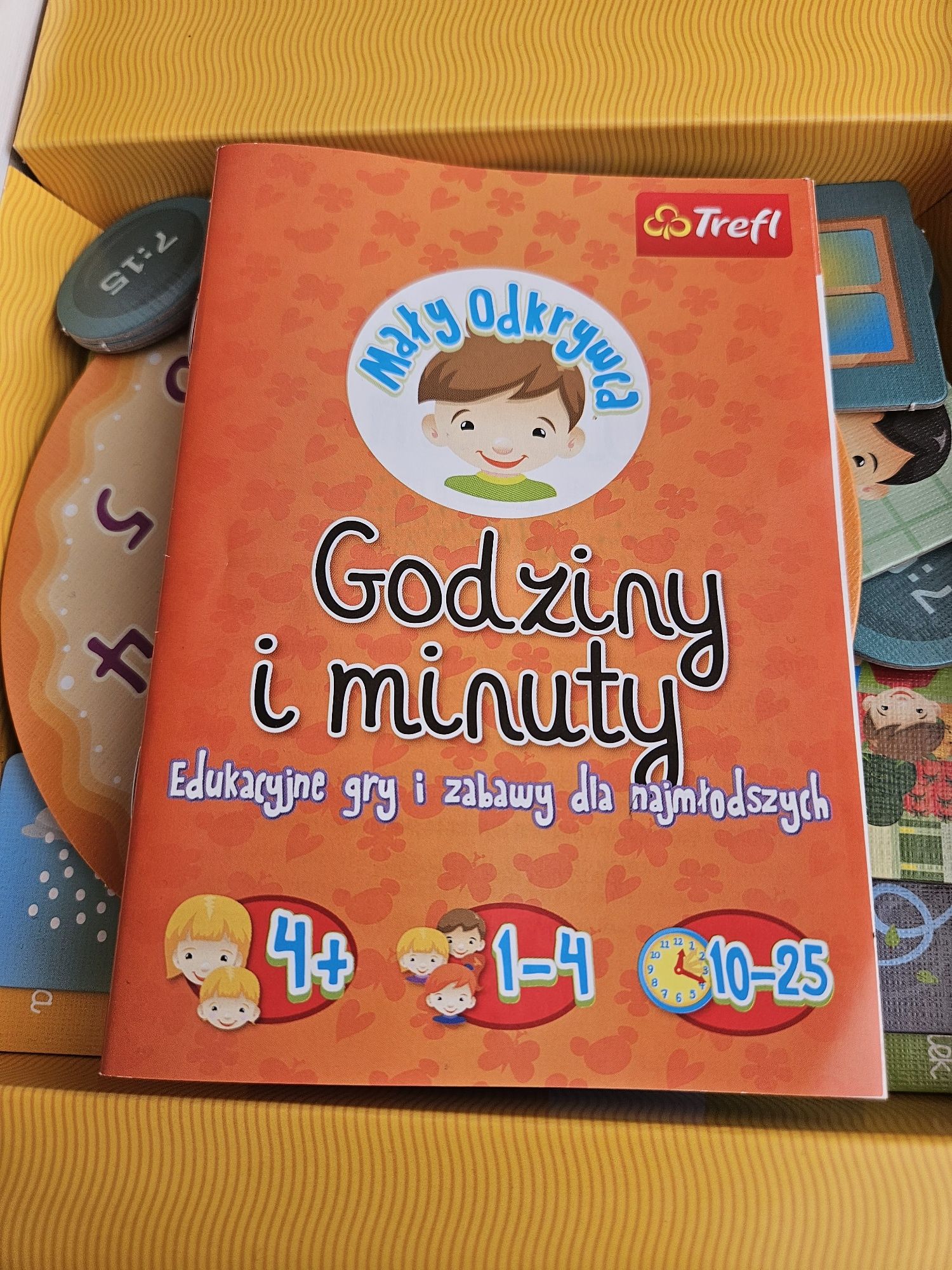Edukacyjna gra Godziny i minuty