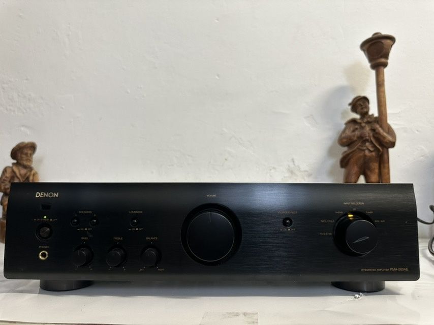 WZMACNIACZ Stereo DENON PMA- 500AE, 2*70 W (0,7%).