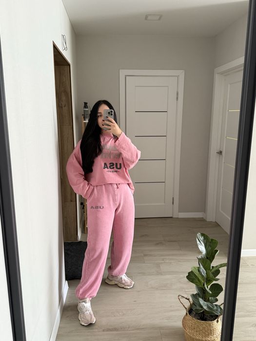 Костюм Zara, костюм рожевий Zara, костюм жіночий Zara