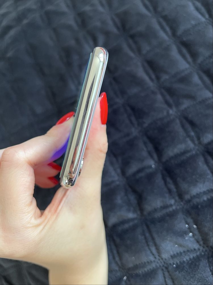 Iphone X 10 64GB silver white srebrny biały