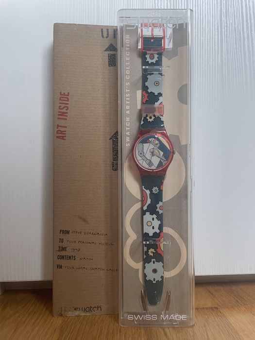 Swatch Roboboy (1997) de Steve Guarnaccia