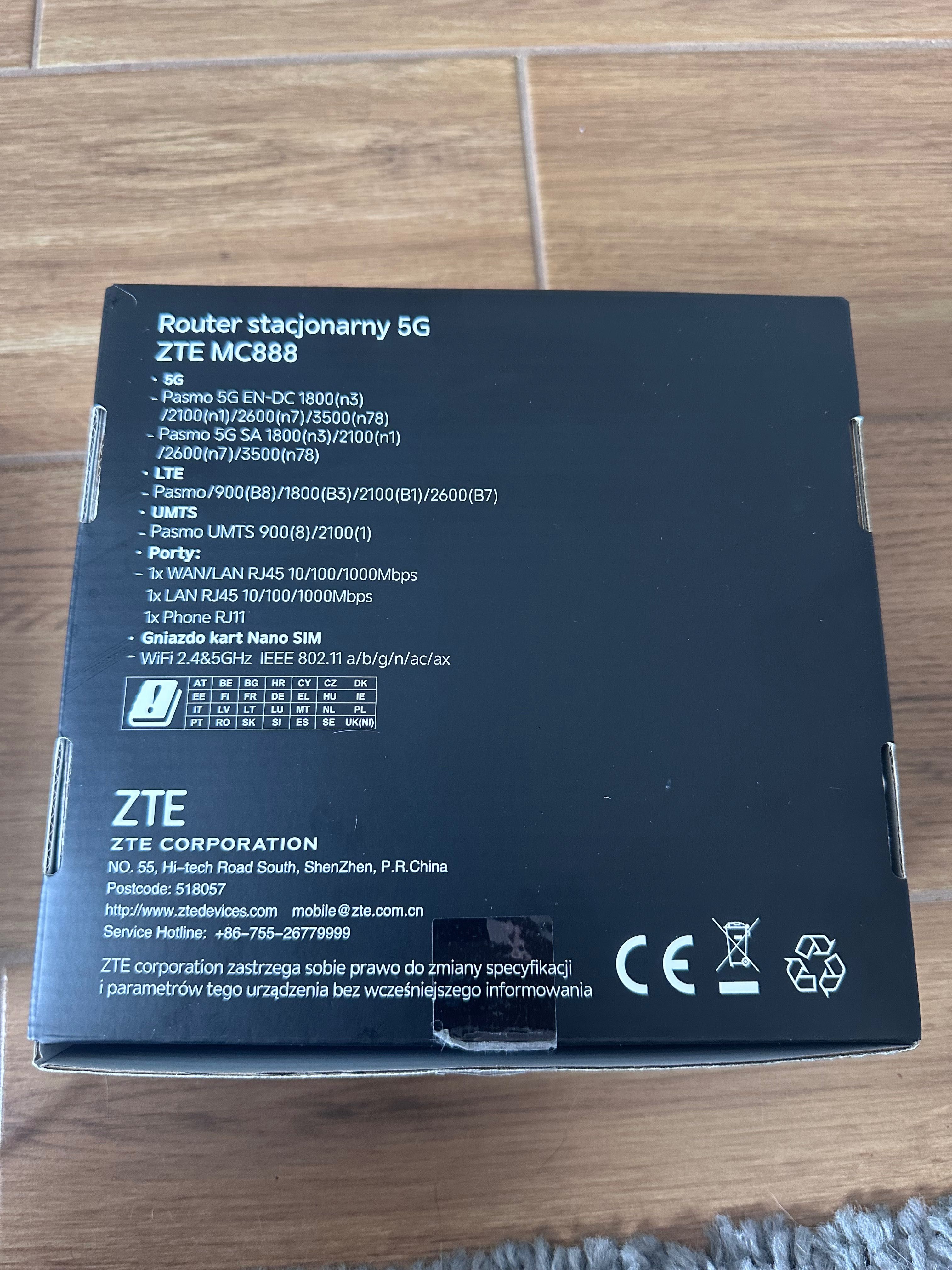 Router 5G ZTE MC888 – Jak Nowy, Idealny do Domu i Biura!