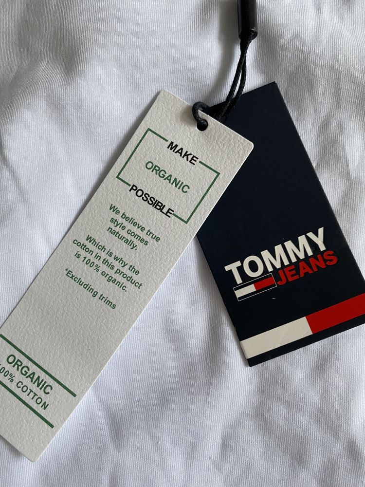 Koszulka bluzka Tommy Hilfiger rozm s i m biala