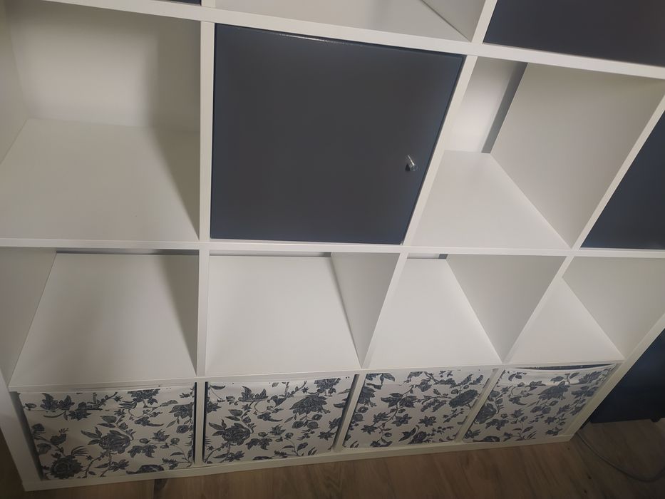 Regał kallax 4x4, biały, 147x147, ikea