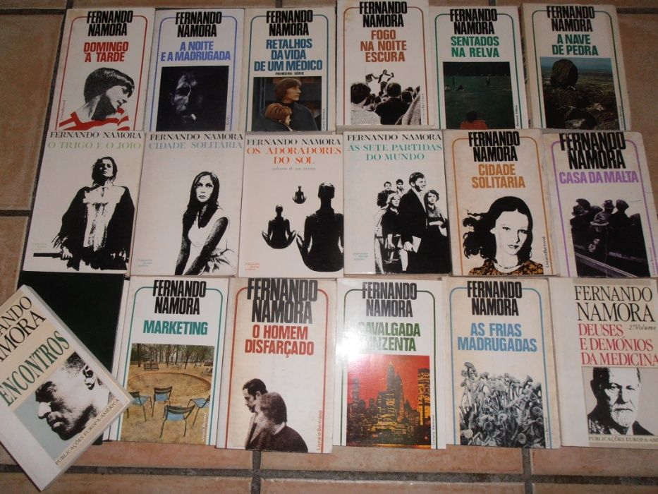 fernando namora- lote de 18 livros- bertrand,excelente estado