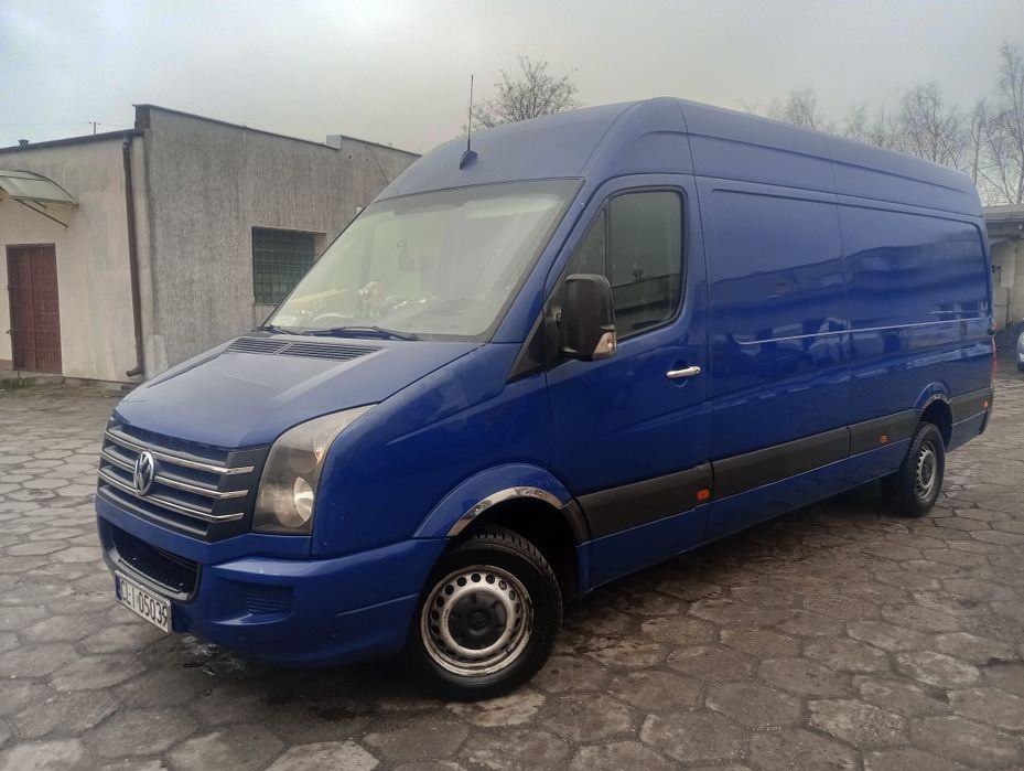 VW crafter max 2012 r 2.0 TDI 160 km, 3,5 t na haku,klima,hak