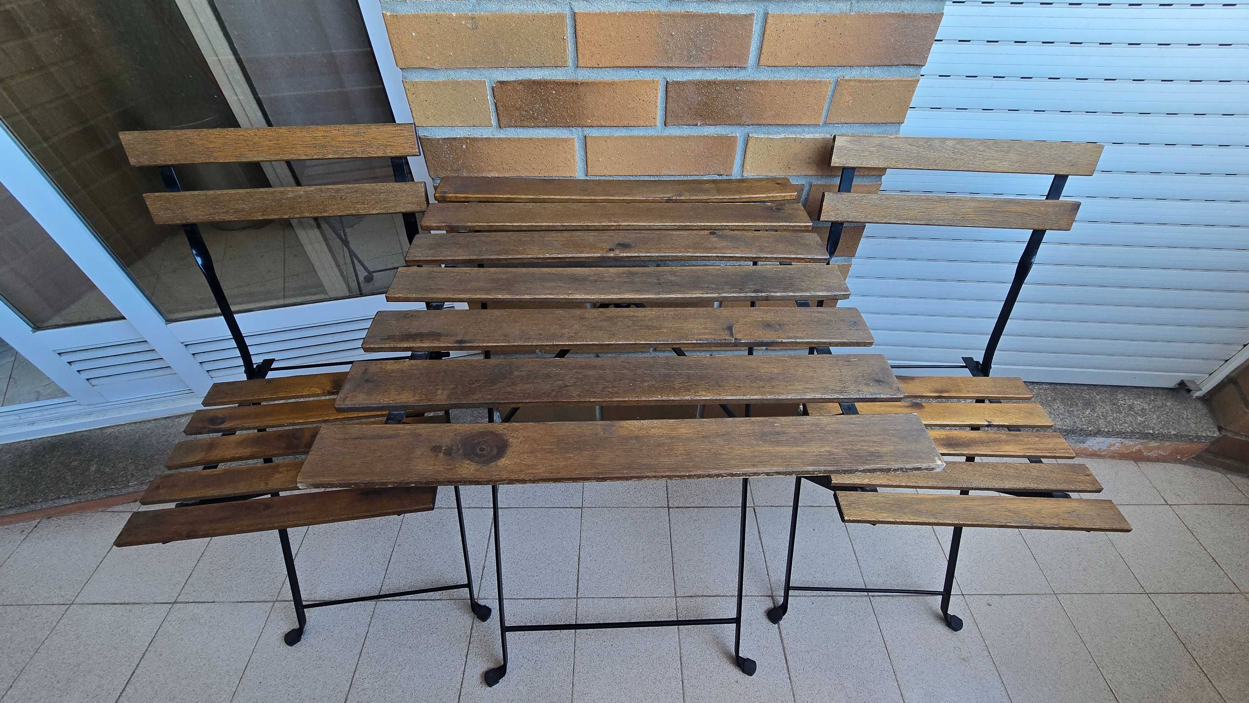 Mesa + 2 Cadeiras p/ Exterior