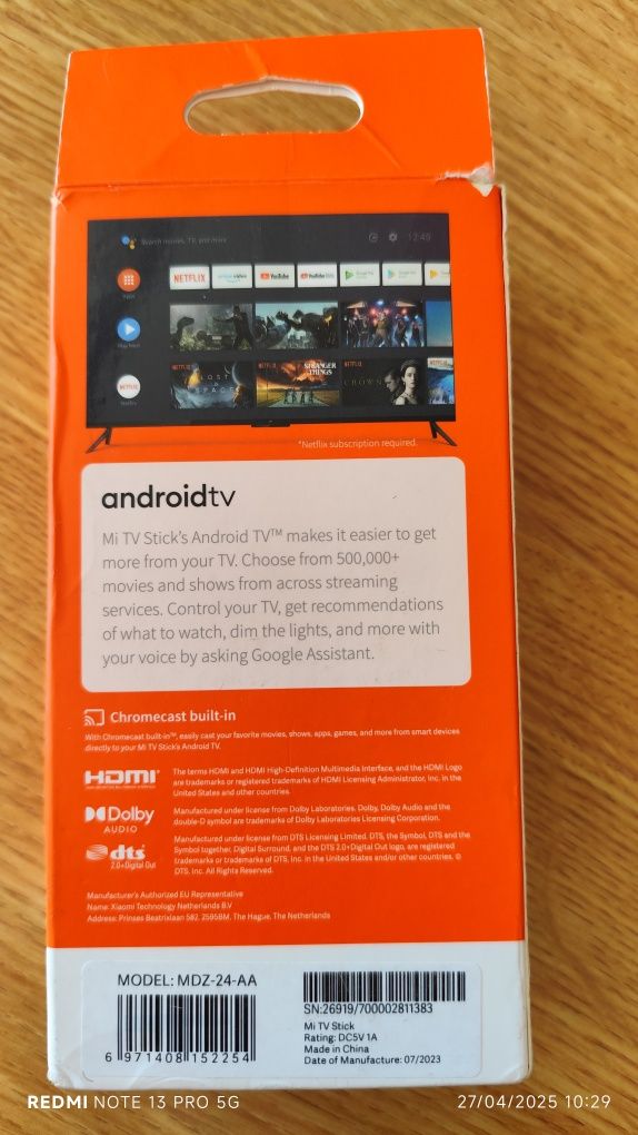 Mi TV Stick nova