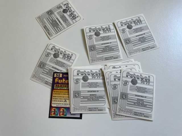 Lote Cromos Sporting CP 1998/1999
