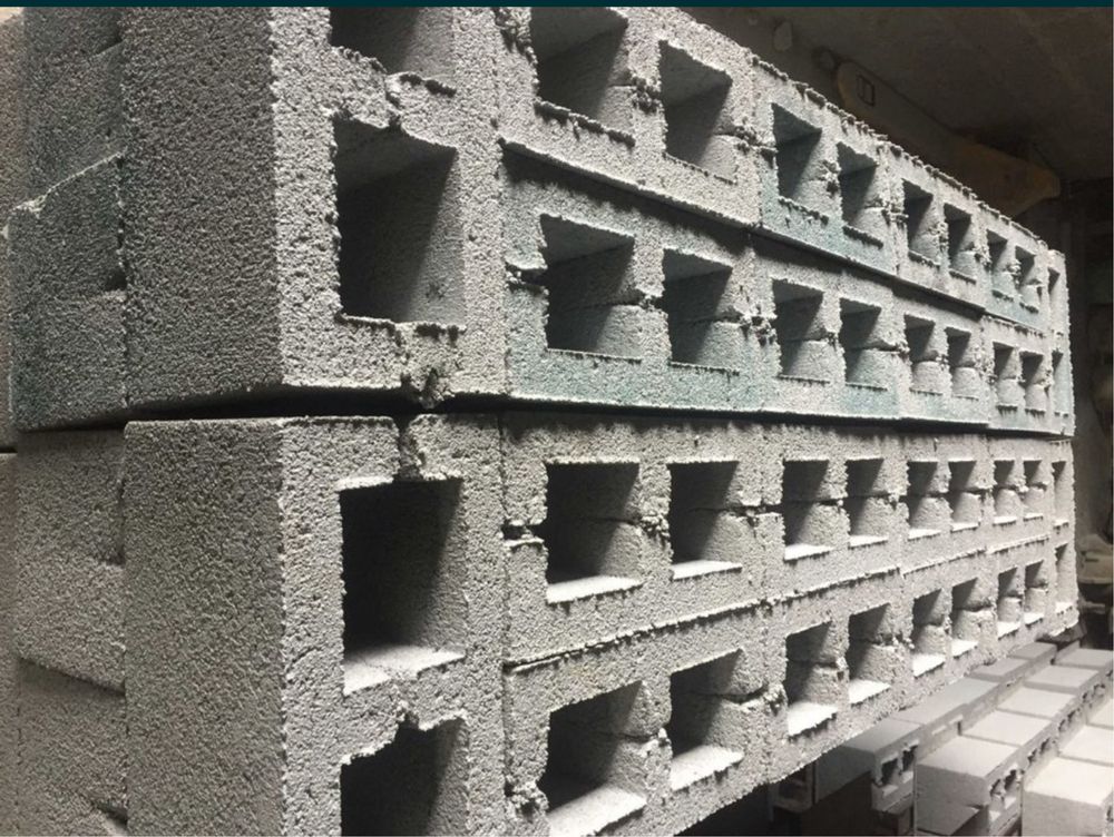 Шлакоблок Полублок Шлакоблок Усиленный Тротуарная плитка
