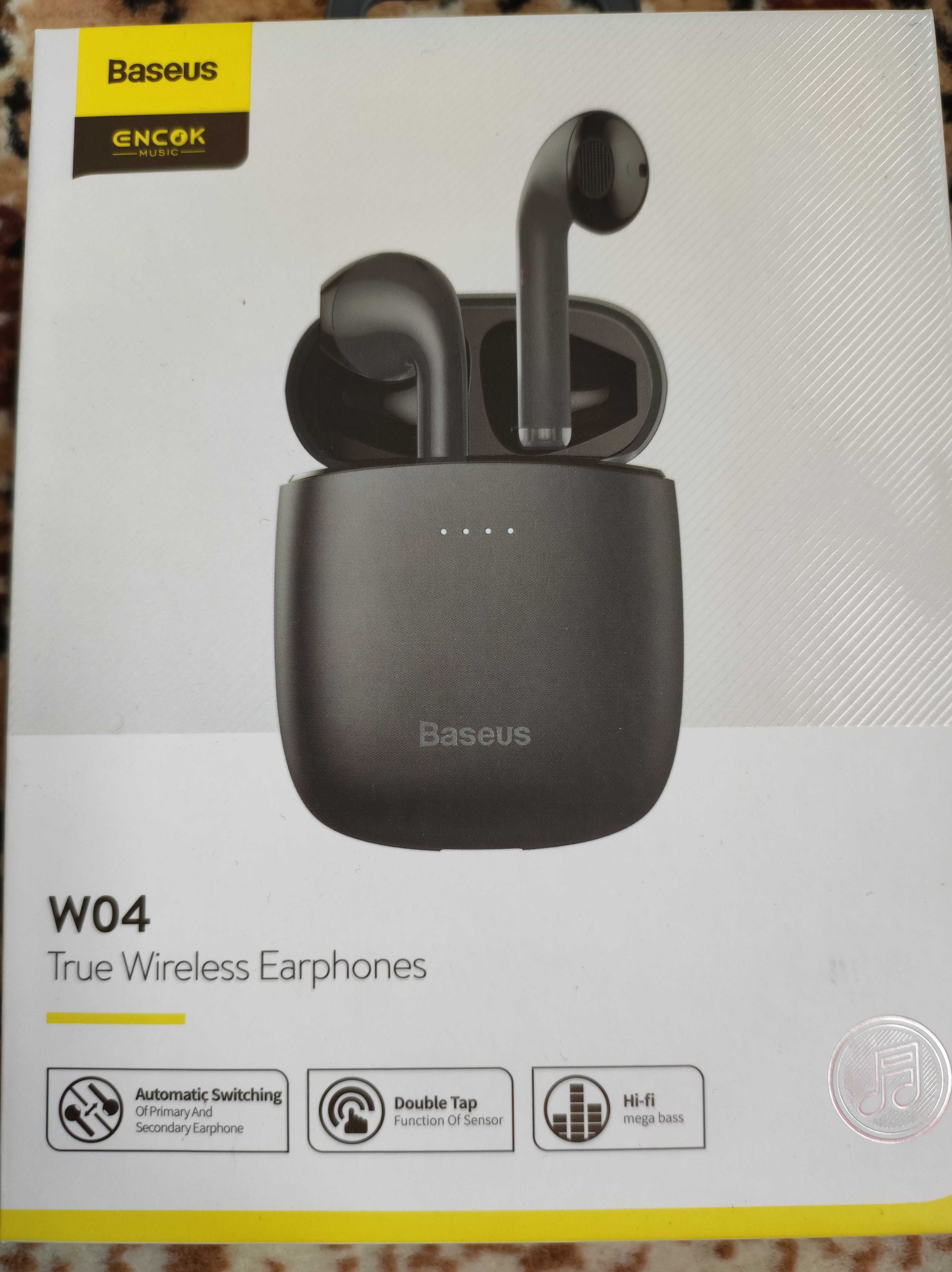 Бездротові навушники Baseus Encok w04