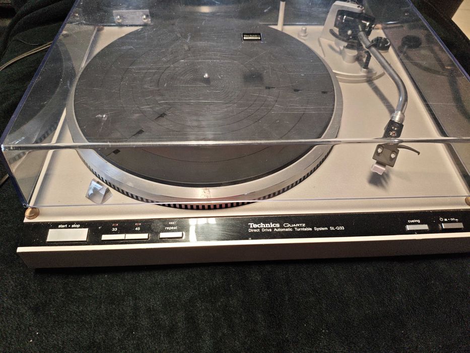 Gramofon Technics SL-q33 srebrny