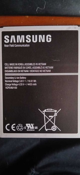 Bateria de íon de lítio Samsung Galaxy Tab Active2