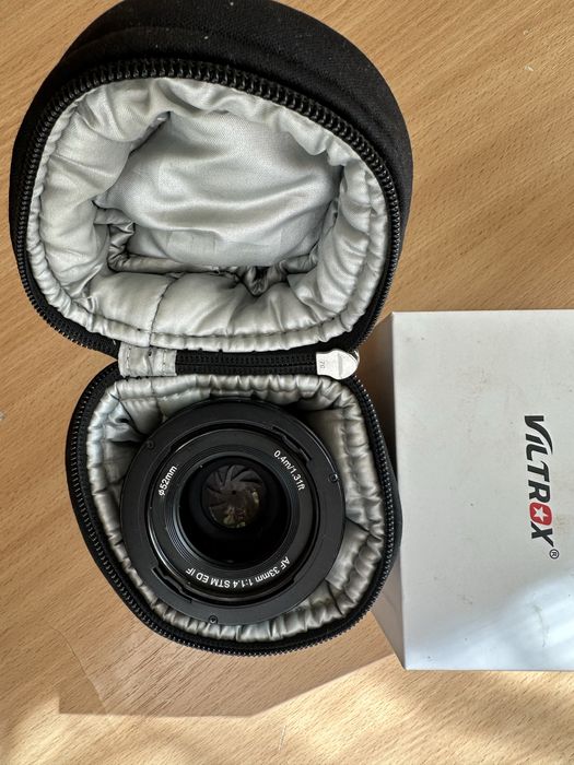 Об'єктив VILTROX 33mm f/1.4 EF-M , обєктив для Canon M50