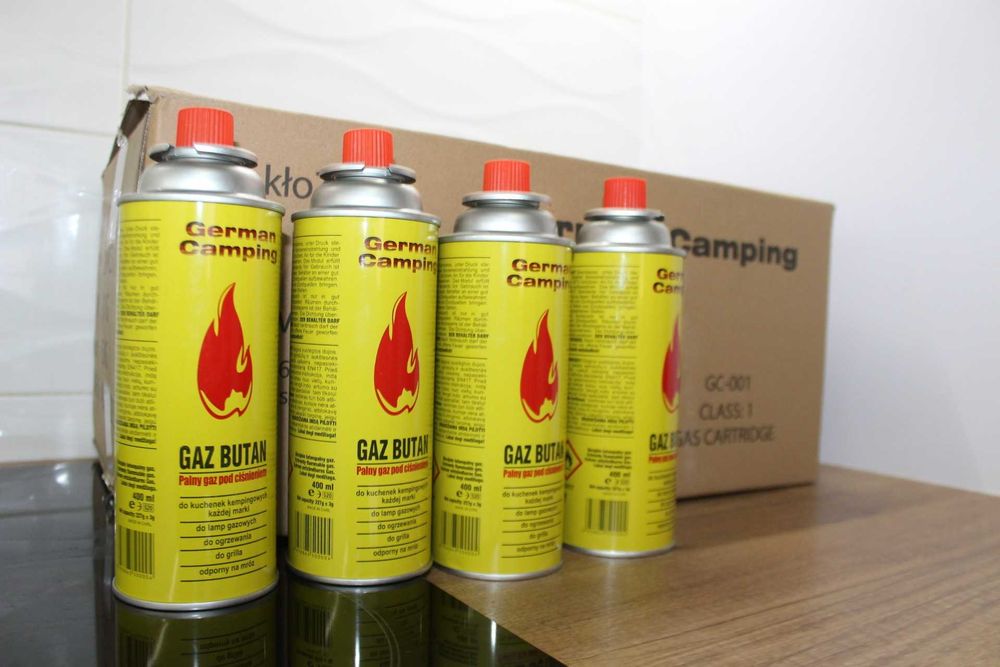 4 kartusze gazowe niska cena 400 ml 227 gram