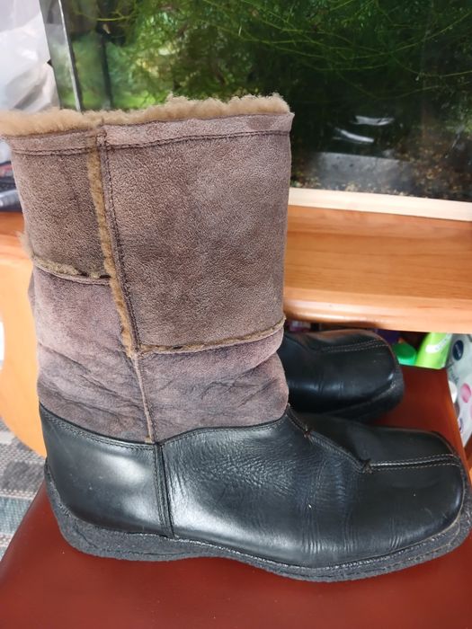 Сапоги  шкіра 38р