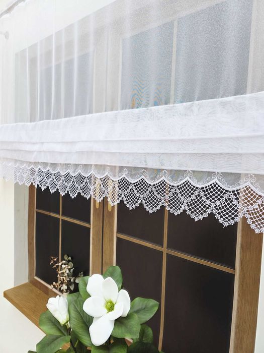 piękny gotowy panel markizeta na okno  firana   180x100