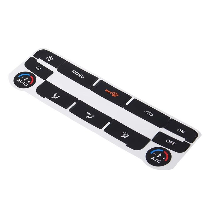 Kit de reparação dos botões do climatizador AC FORD S MAX em vinil