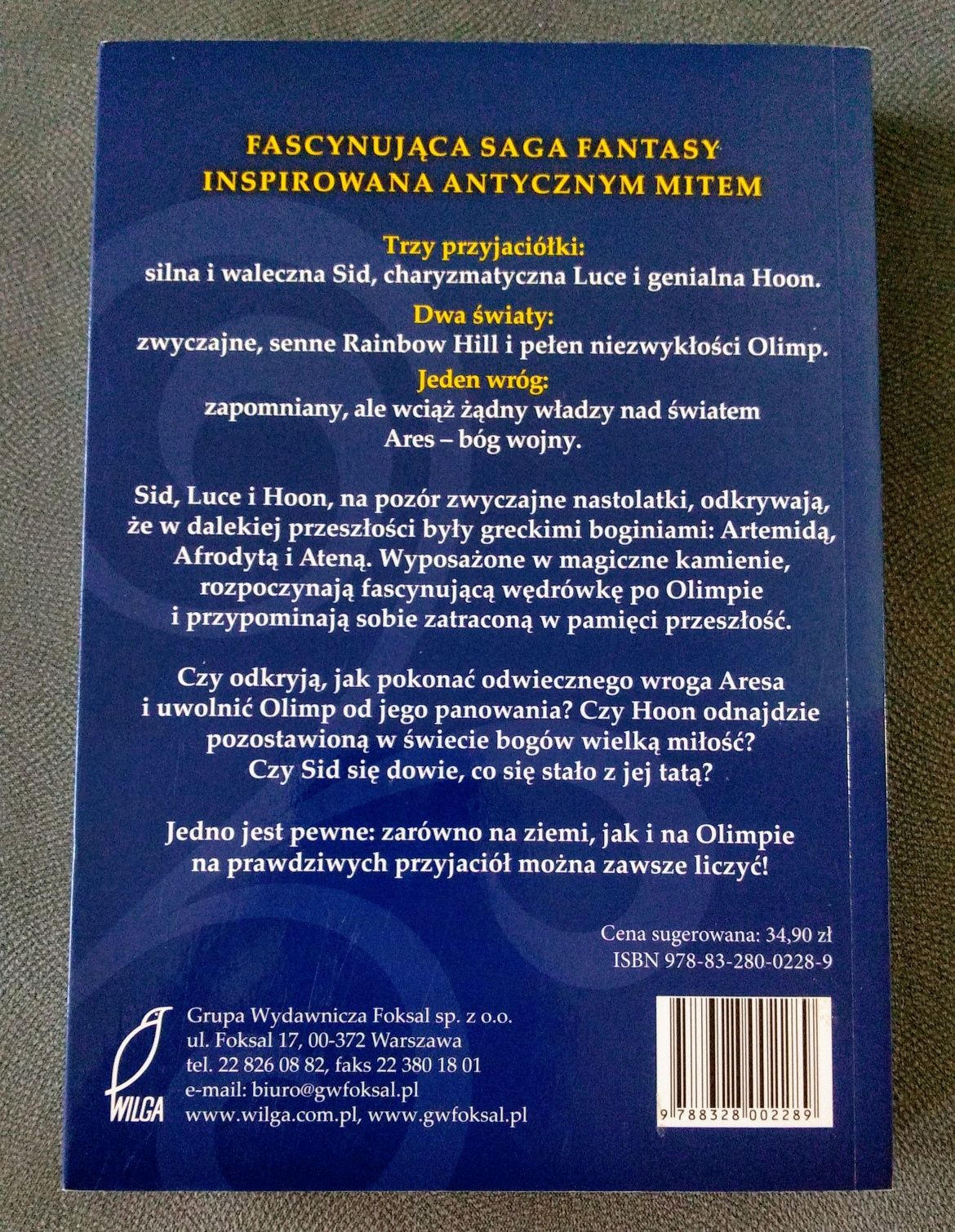 Dziewczyny z Olimpu tom 1 Kryształowe łzy Elena Kedros