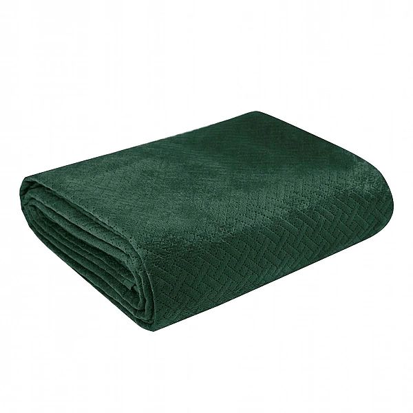 Narzuta welurowa na łóżko dekoracyjna pikowana velvet Luiz5/200x220 zi