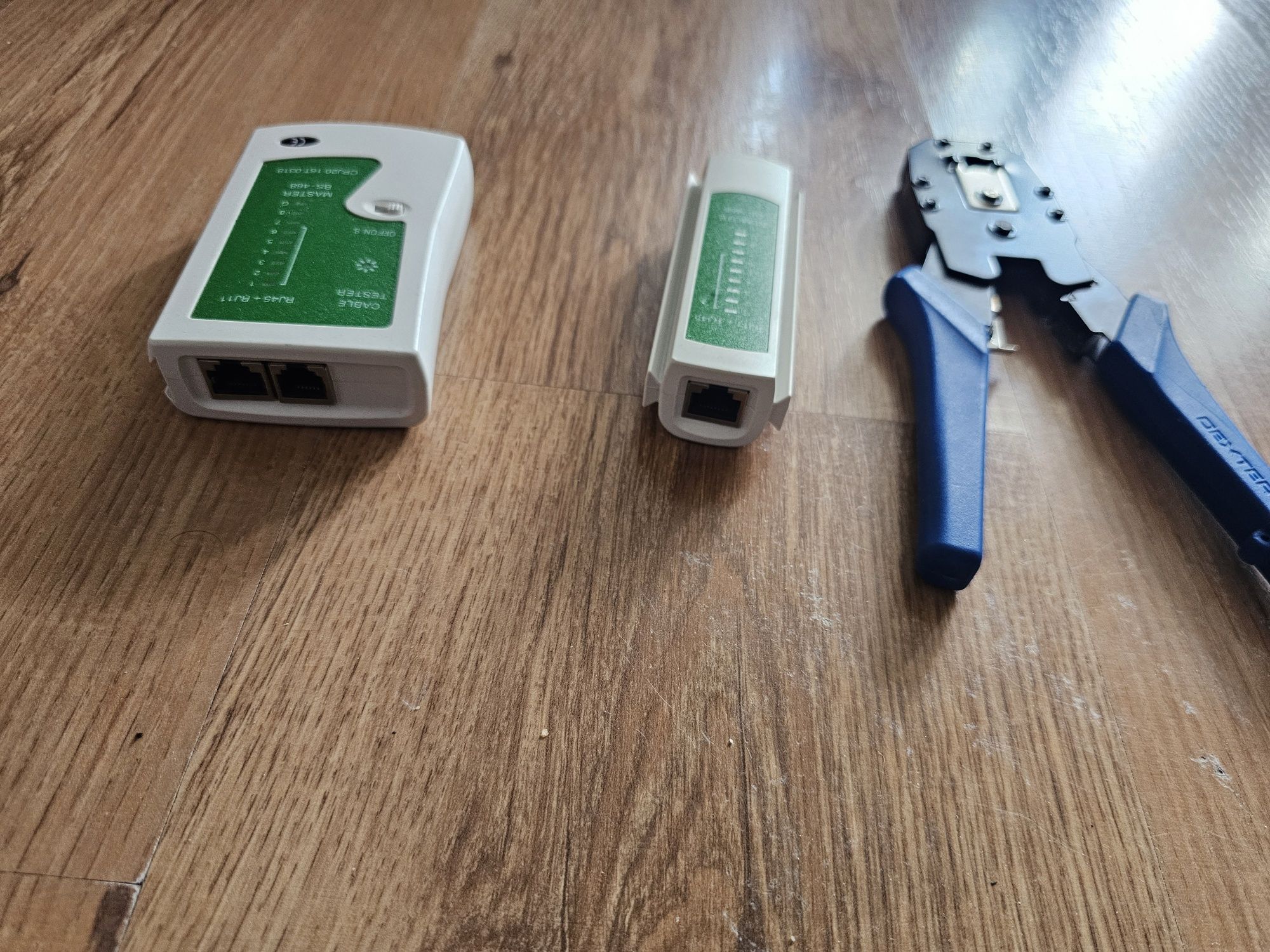 Tester kabli i zaciskarka kolektorów
