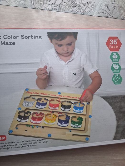 Сортер по кольорам і цифрам,іграшка