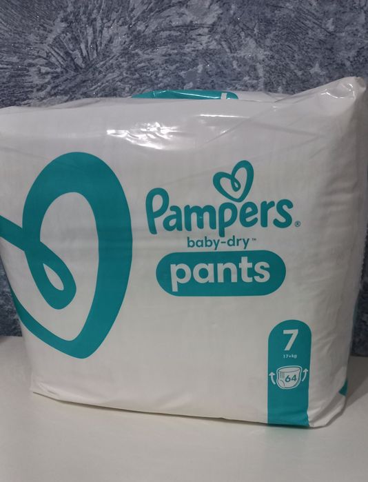 Підгузки, памперси трусики Памперс 7. 17+ кг