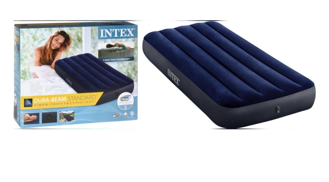 Materac INTEX technologia Fiber