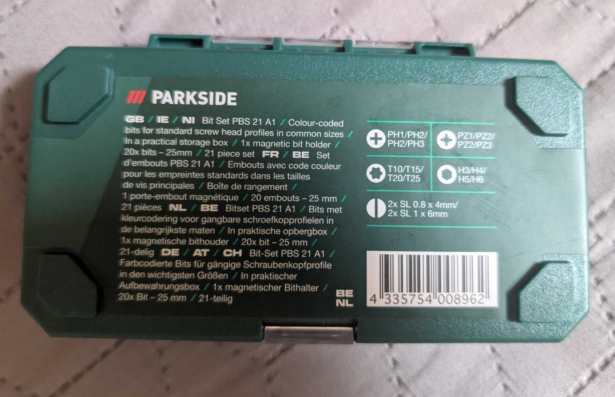 Набір біт Parkside