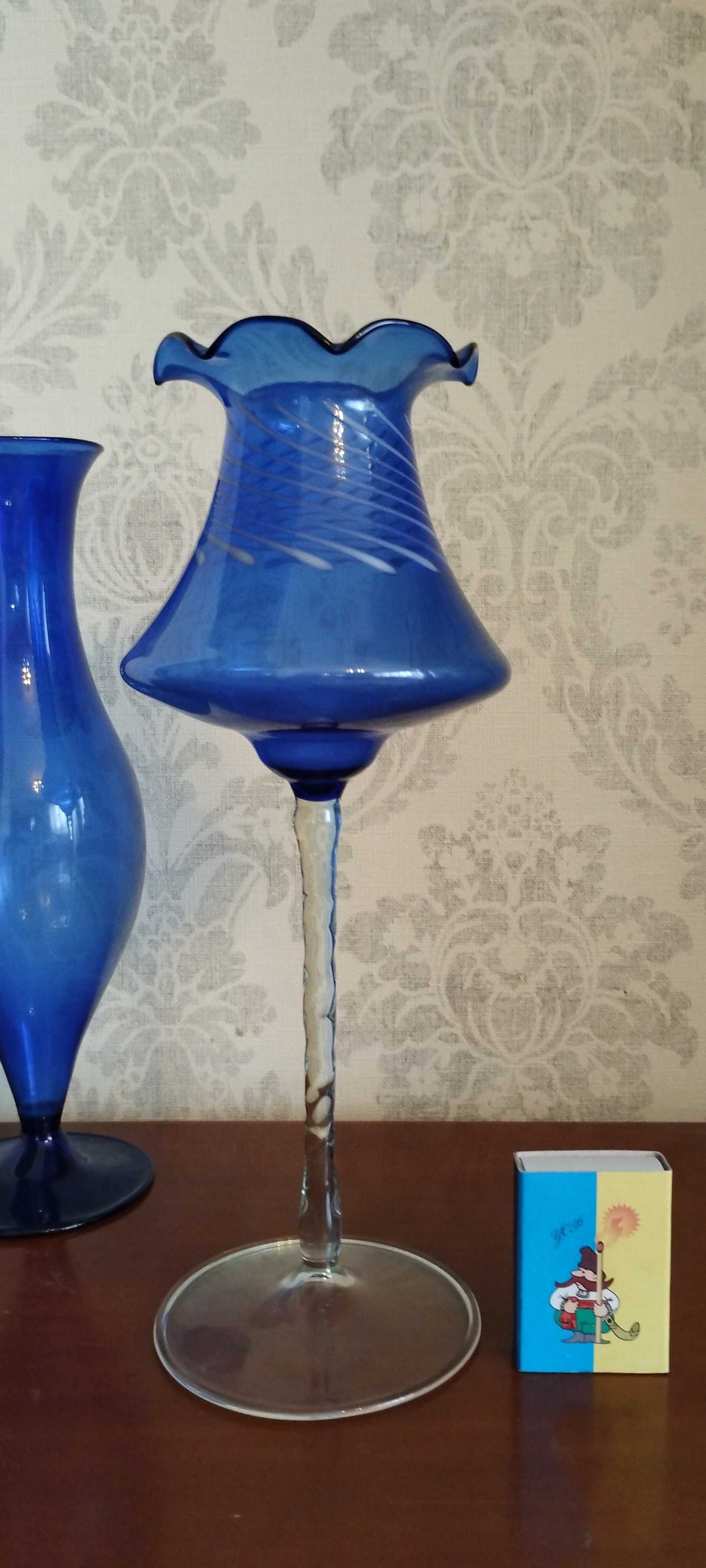 LAUSCHA glass Thuringia. Albin Schaedel. Вінтаж .5 штук. Ціна за 1 шт