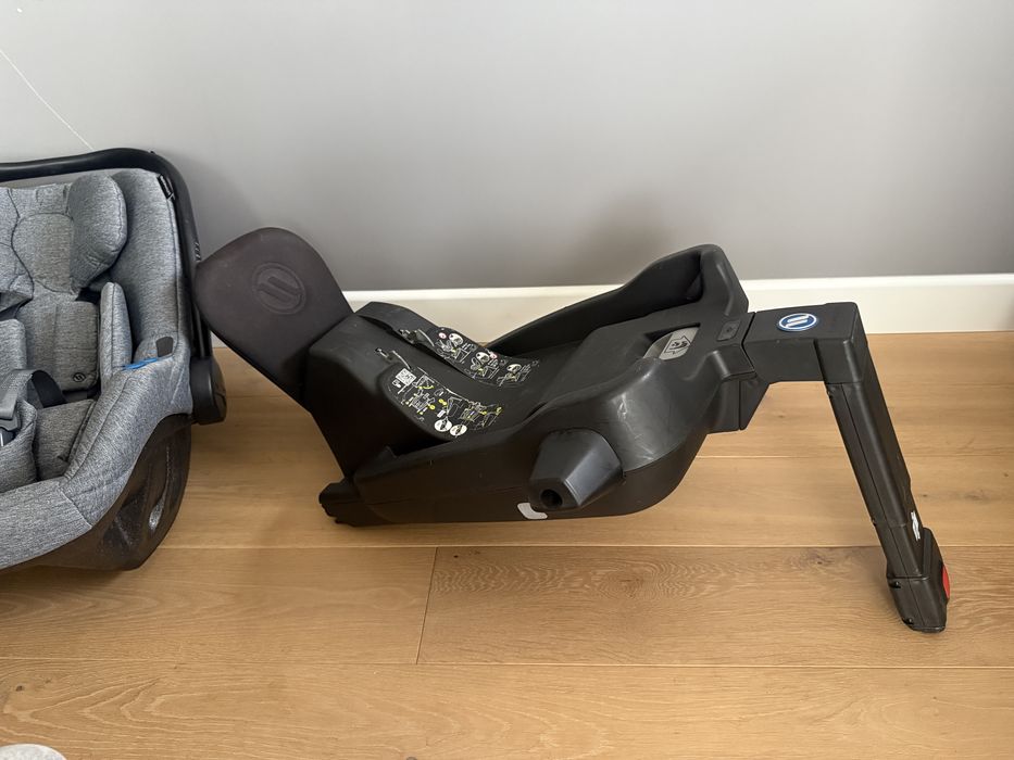 Fotelik Avionaut Ultralite/Pixel + baza ISOFIX, ADAC