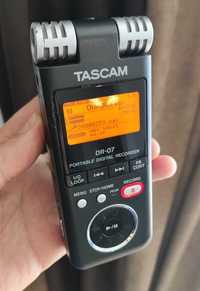 Tascam dr-07 рекордер стерео pro диктофон zoom h1  dr-05