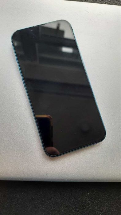 Смартфон Apple iPhone 13 256GB Blue + чехол + новая батарея pro max