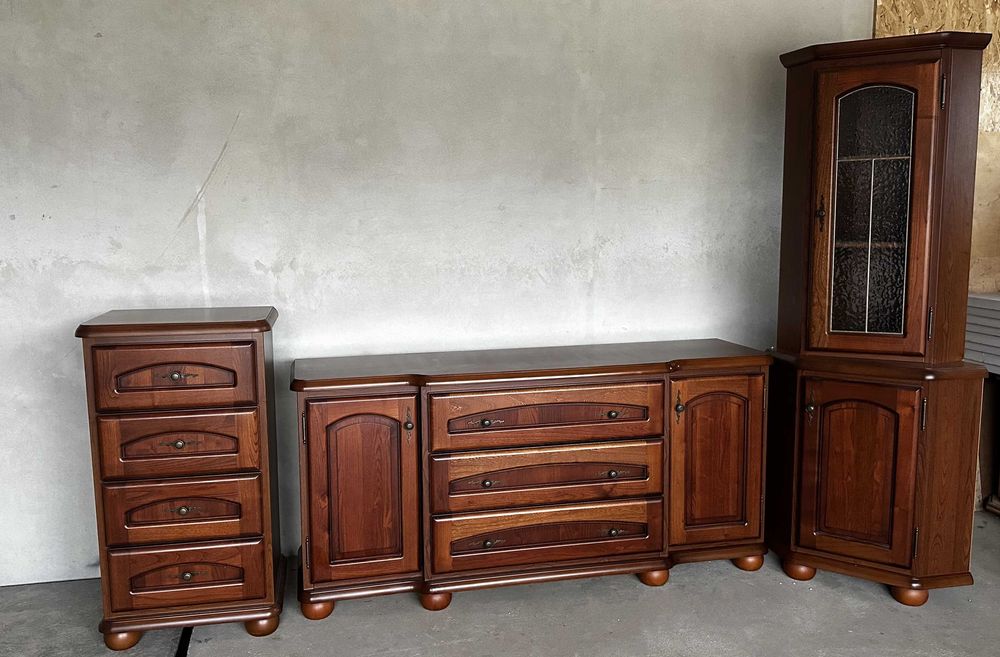 Piękny zestaw mebli brw BAWARIA orzech stan bdb DOWÓZ WYSYŁKA