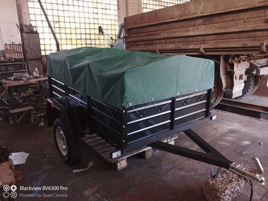 Причіп легковий ПА 2000/1300/400 на АЛКО ресорах   Доставка Документи