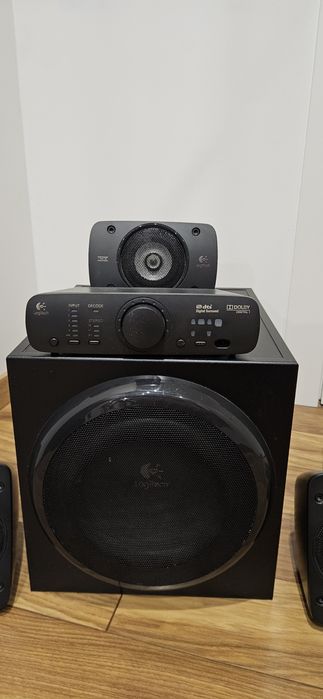 Logitech Z906 5.1 THX 500W RMS Domowe Kino Stan Bardzo dobry  Gdynia!
