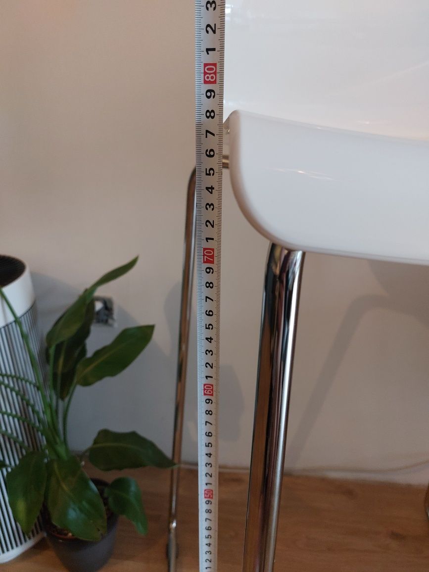 Ikea Glenn Hoker Stołek Barowy 77 cm 3 sztuki