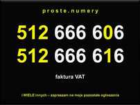 Prosty złoty numer proste złote numery SIM para zestaw firma VAT 23%