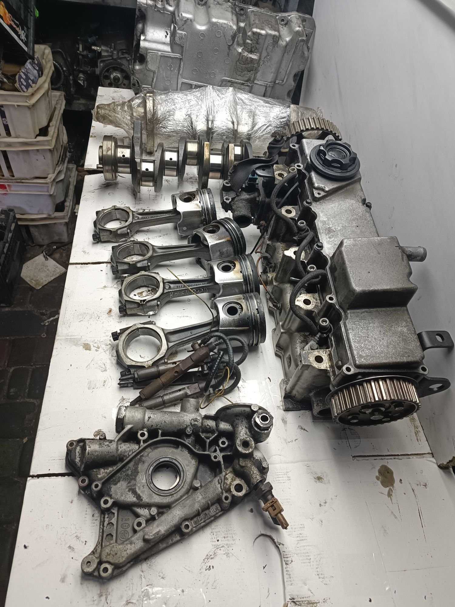 Колінвал Frilender 2,0 Honda accord 2,0 поршня